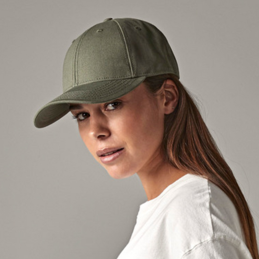 Beechfield EarthAware® Organic Cotton Canvas 6 Panel Cap -B801