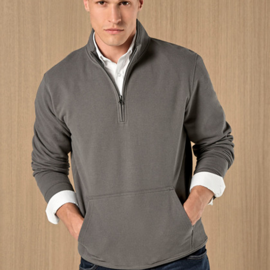 Kustom Kit Regular Fit 1/4 Zip Pique Sweatshirt KK339
