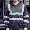 YOKO Hi-Vis Zip Hoodie HVK07