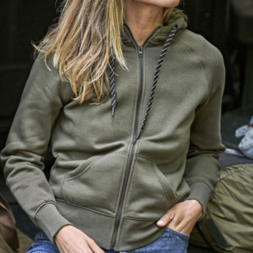 Tee Jays Ladies` Fashion Full Zip Hood 5436