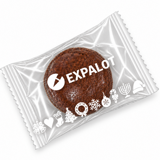 (0,59€/kpl) Tricolor-suklaapiparkakku omalla painatuksella (0399)