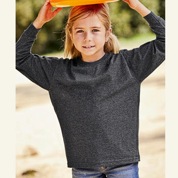 Fruit of the Loom Kids´ Valueweight Long Sleeve T