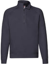 Fruit of the Loom Premium Zip Neck Raglan Sweat-F382