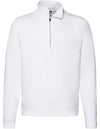 Fruit of the Loom Premium Zip Neck Raglan Sweat-F382