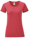 Fruit of the Loom- Naisten t-paita Iconic (F131)