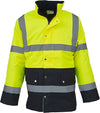 HUOMIOTAKKI - 2 Tone Motorway Jacket -HVP302