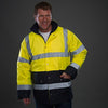 HUOMIOTAKKI - 2 Tone Motorway Jacket -HVP302