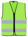 Korntex - Cologne Huomioliivi Vetoketjulla (KX217)