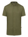 Karlowsky Short Sleeve Chef Jacket Green-Generation  --KY052