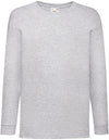 Fruit of the Loom Kids´ Valueweight Long Sleeve T