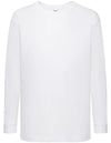Fruit of the Loom Kids´ Valueweight Long Sleeve T