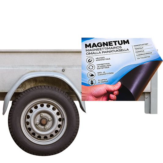 11 KPL KOKO A3 MAGNETUM -Magneettimainos omalla painatuksella