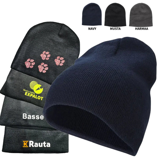 MUSTA PERJANTAI-Jayden Beanie pipo RPET-EKO