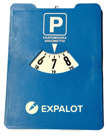 PYSÄKÖINTIKIEKKO - Suomessa valmistettu pysäköintikiekko 11 × 15 cm