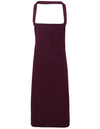 Premier Workwear Organic Cotton Bib Apron (No Pocket)  --PW102