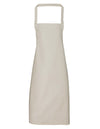 Premier Workwear Organic Cotton Bib Apron (No Pocket)  --PW102
