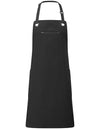 Premier Workwear 'Barley' Contrast Stitch Sustainable Bib Apron  --PW121