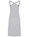 Premier Workwear Cross Back Barista Bib Apron  --PW129