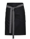 Premier Workwear Division Waxed Look Denim Waist Apron  --PW135