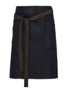 Premier Workwear Division Waxed Look Denim Waist Apron  --PW135