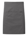 Premier Workwear Colours Mid Length Apron with Pocket  --PW141