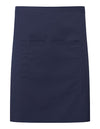 Premier Workwear Colours Mid Length Apron with Pocket  --PW141