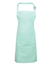 Premier Workwear Colours Collection Bib Apron With Pocket  --PW154