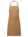 Premier Workwear Colours Collection Bib Apron With Pocket  --PW154