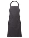 Premier Workwear Colours Collection Bib Apron With Pocket  --PW154