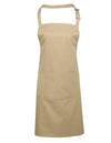 Premier Workwear Colours Collection Bib Apron With Pocket  --PW154