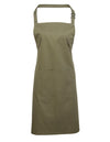 Premier Workwear Colours Collection Bib Apron With Pocket  --PW154