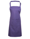 Premier Workwear Colours Collection Bib Apron With Pocket  --PW154