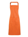 Premier Workwear Colours Collection Bib Apron With Pocket  --PW154