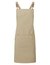 Premier Workwear Clip ‘n’ Clasp Cross-Back Bib Apron  --PW182