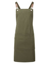 Premier Workwear Clip ‘n’ Clasp Cross-Back Bib Apron  --PW182