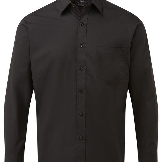 Premier Workwear Men´s Poplin Long Sleeve Shirt