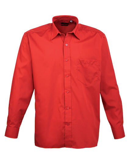 Premier Workwear Men´s Poplin Long Sleeve Shirt