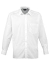 Premier Workwear Men´s Poplin Long Sleeve Shirt