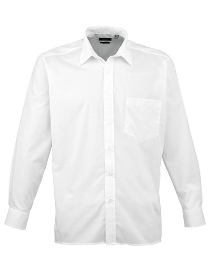 Premier Workwear Men´s Poplin Long Sleeve Shirt