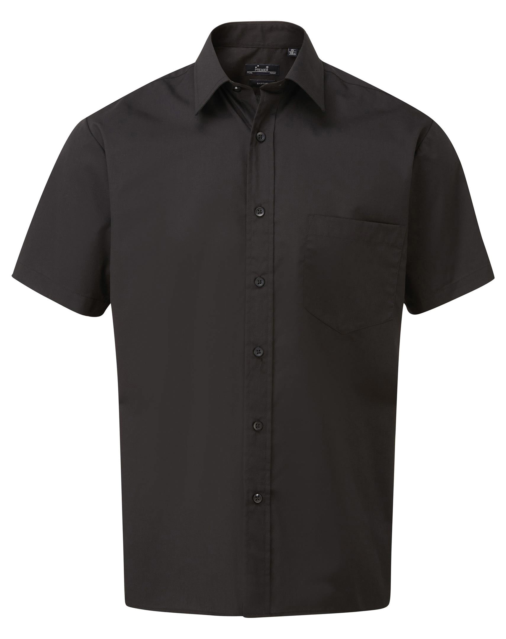 Premier Workwear Men´s Poplin Short Sleeve Shirt