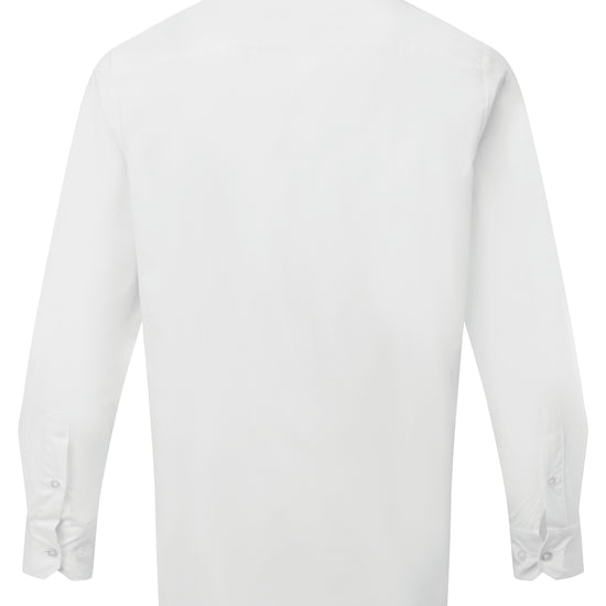 Premier Workwear Men’s Long Sleeve ‘Recyclight’ Poplin Shirt