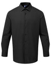 Premier Workwear Men’s Long Sleeve ‘Recyclight’ Poplin Shirt