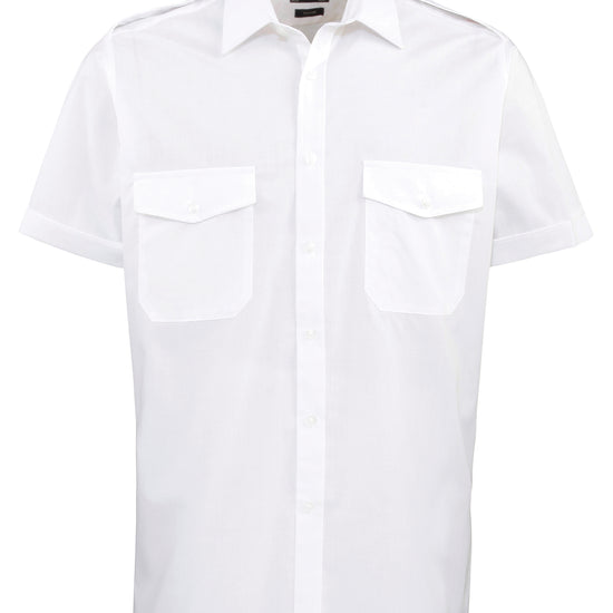 Premier Workwear Pilot Shirt Short Sleeve