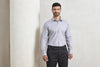 Premier Workwear Men´s Stretch Fit Poplin Long Sleeve Cotton Shirt