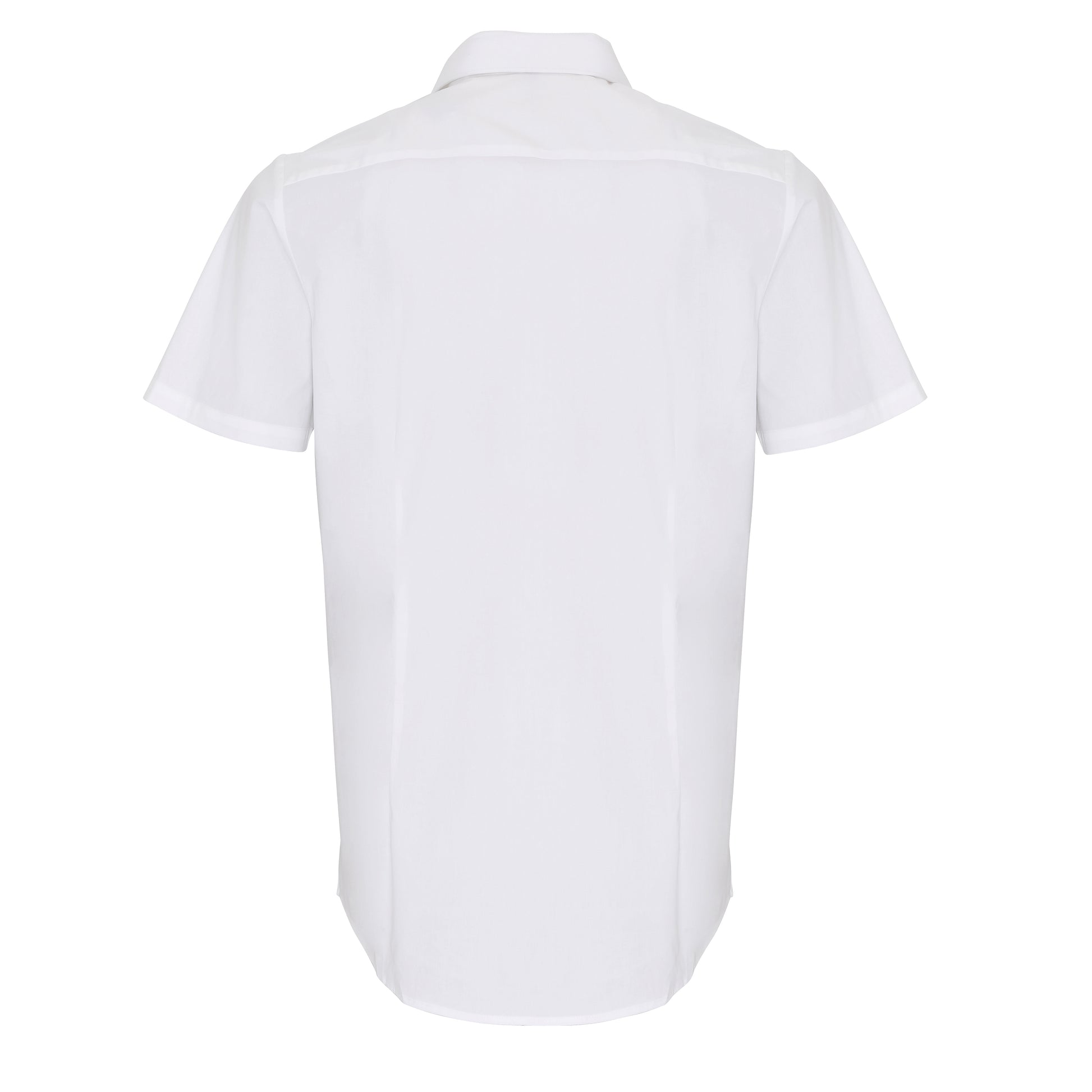 Premier Workwear Men´s Stretch Fit Poplin Short Sleeve Cotton Shirt