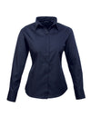 Premier Workwear Women´s Poplin Long Sleeve Blouse  --PW300