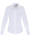 Premier Workwear Women´s Stretch Fit Poplin Long Sleeve Cotton Shirt  --PW344