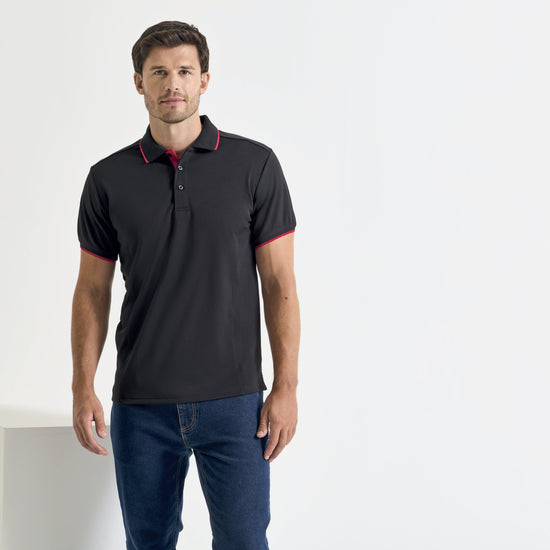 Premier Workwear Men´s Contrast Coolchecker® Polo