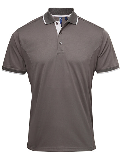 Premier Workwear Men´s Contrast Coolchecker® Polo