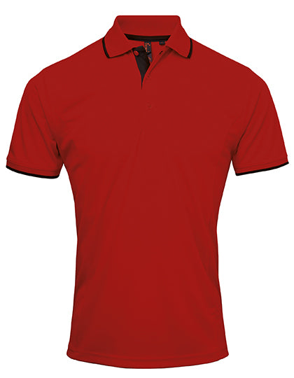 Premier Workwear Men´s Contrast Coolchecker® Polo